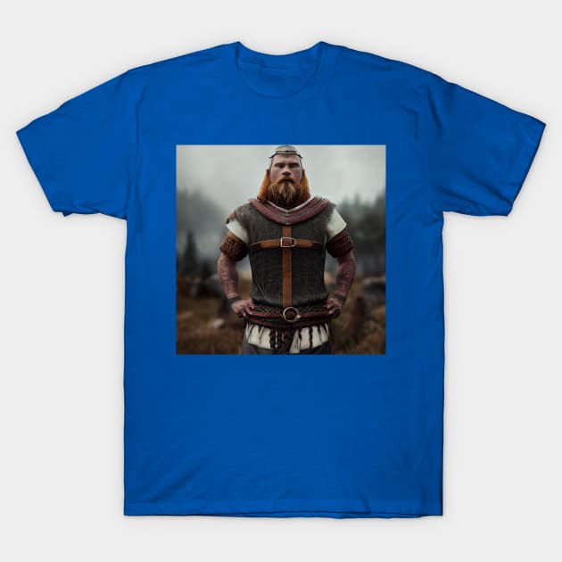 Viking Raider T-Shirt by Grassroots Green